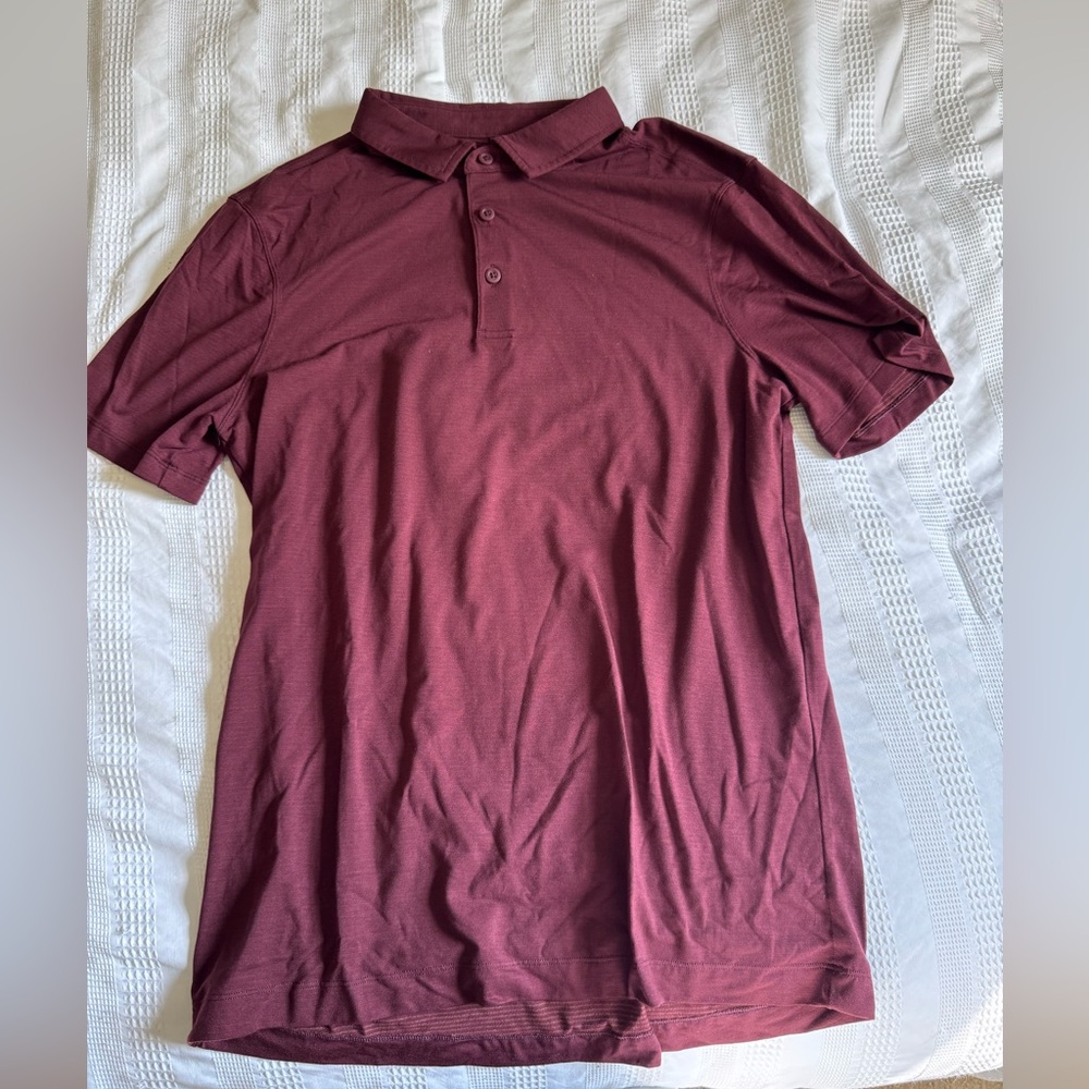 Lululemon Short Sleeve Button Down Shirt